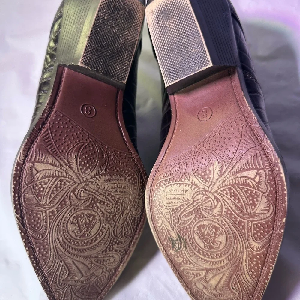 Zodiac Dark Brown Western Boots